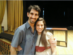 Sebastián García t Natalia Pascale. Actores.