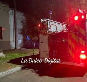 Incendio en una chimenea