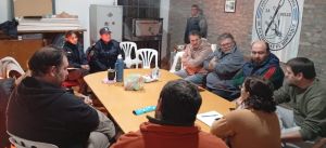 La Asociación de Fomento se reunió con la Jefa del Destacamento y con las instituciones educativas de nuestra localidad