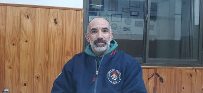Luis Calvo pasó a Reserva como Bombero Voluntario