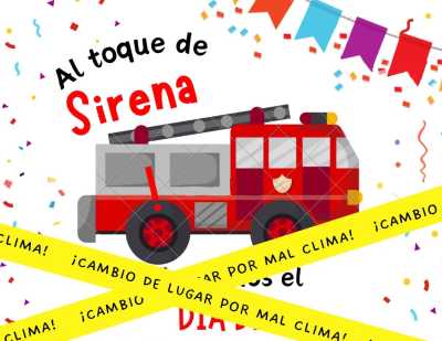 Día del Niño con los bomberos