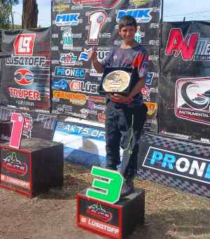 Alexis subió al podio!!!