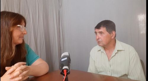 Horacio Hernández llegó a caballo hasta La Dulce para participar de la Fiesta de la Espuela y el Rebenque