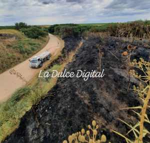 Se registraron dos nuevos incendios forestales en la zona de La Dulce