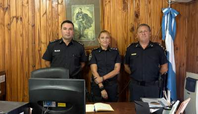 El Destacamento de La Dulce cuenta con nuevo Jefe Policial