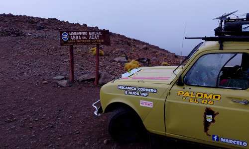 Marcelo Salvador y su aventura por la Ruta 40