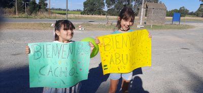 Y un día volvió!!! Palomo & el R4 de regreso en La Dulce luego de recorrer casi todo el país