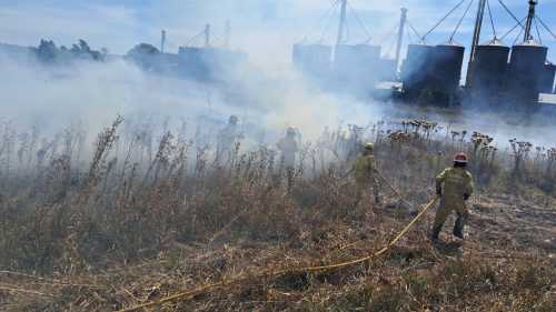 Varias salidas de bomberos se registraron en los últimos días