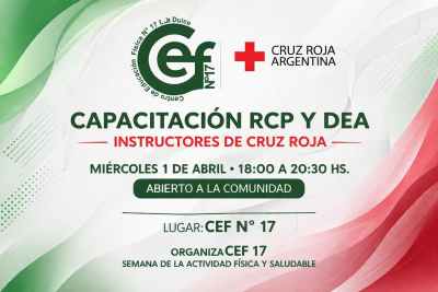 Capacitación en RCP y manejo de DEA