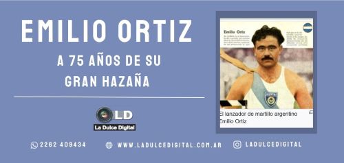 Hace 75 años, La Dulce se vestía de fiesta para homenajear a su Campeón Panamericano de lanzamiento de matillo