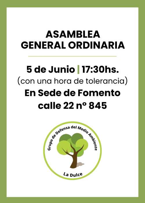 El Grupo de Defensa del Medioambiente muestra sus logros y prepara su asamblea anual