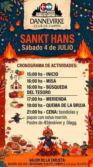 Fiesta de San Juan en Dannevirke