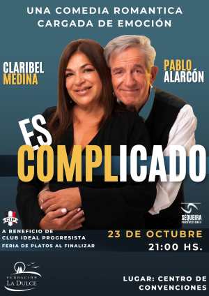 «Es Complicado» Vuelve el teatro a Fundación