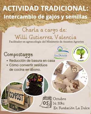 Charla – taller. Cómo convertir residuos de cocina en abono